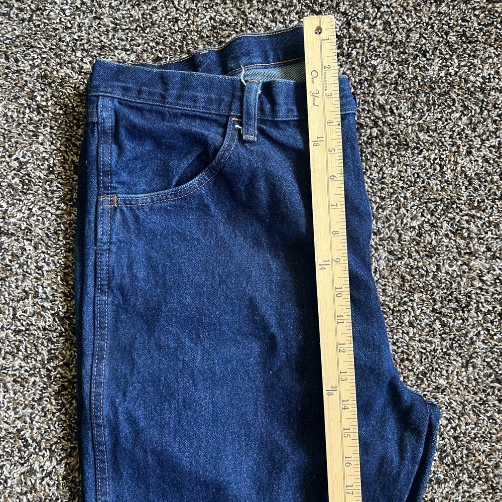 Rustler Blue Straight Jeans Classic Denim - Picture 5 of 6